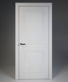 Двери модель Retta 02 Белая Эмаль (глухая)