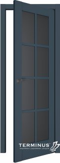 Двери модель 601 Сапфир (остекленная)